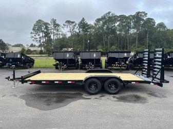 New EQ2010B TEXAS TRAILERS 6'10" X 20' 10000# EQUIPMENT TRAILER