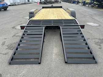 New EQ2010B TEXAS TRAILERS 6'10" X 20' 10000# EQUIPMENT TRAILER
