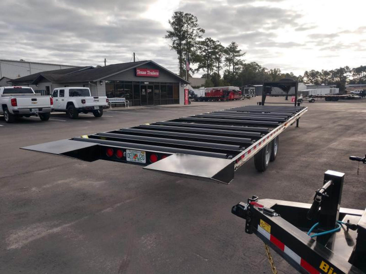 New CT3516G TEXAS TRAILERS 8.5' X 35' GOOSENECK ROLLER TRAILER