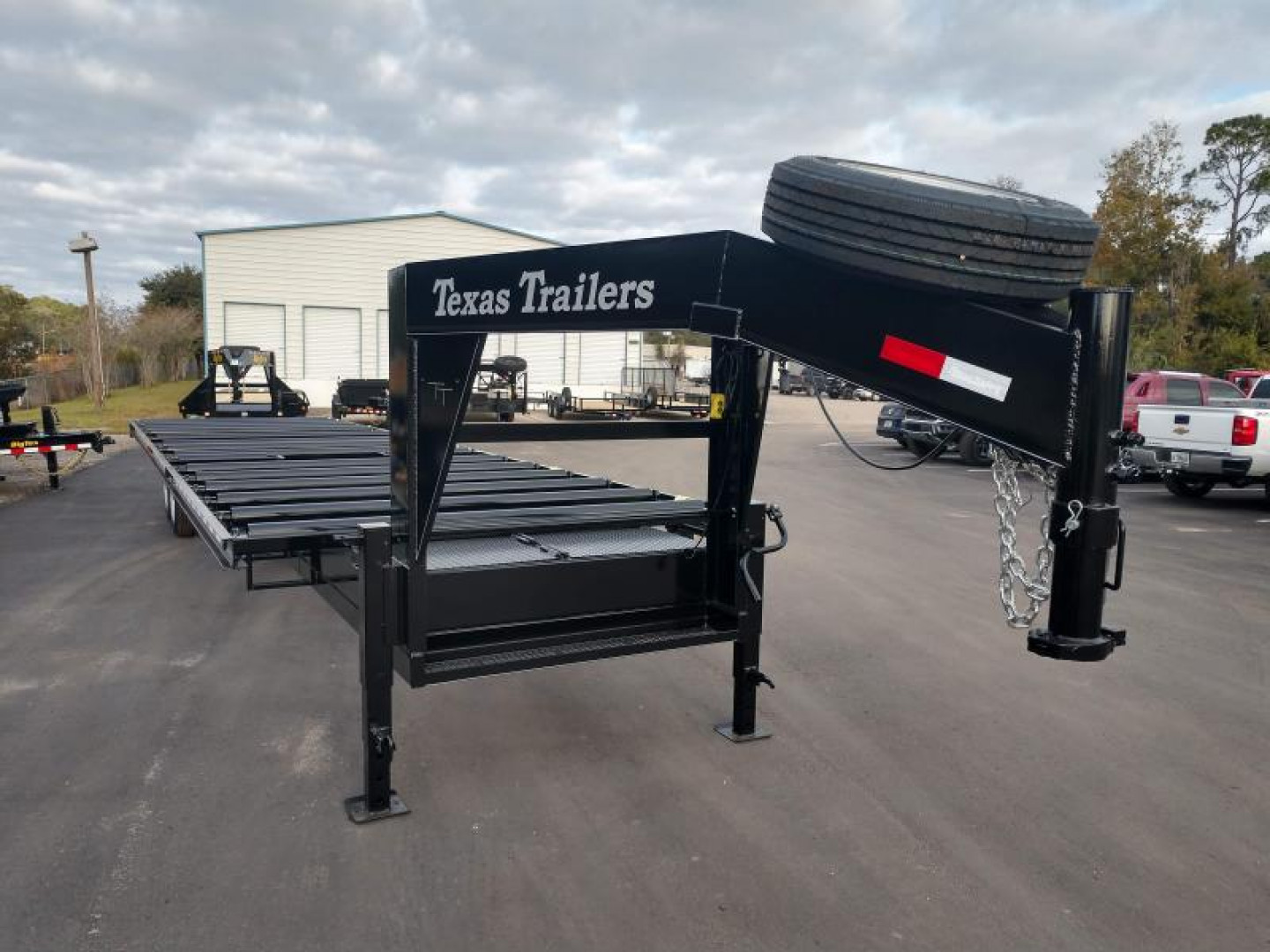 New CT3516G TEXAS TRAILERS 8.5' X 35' GOOSENECK ROLLER TRAILER