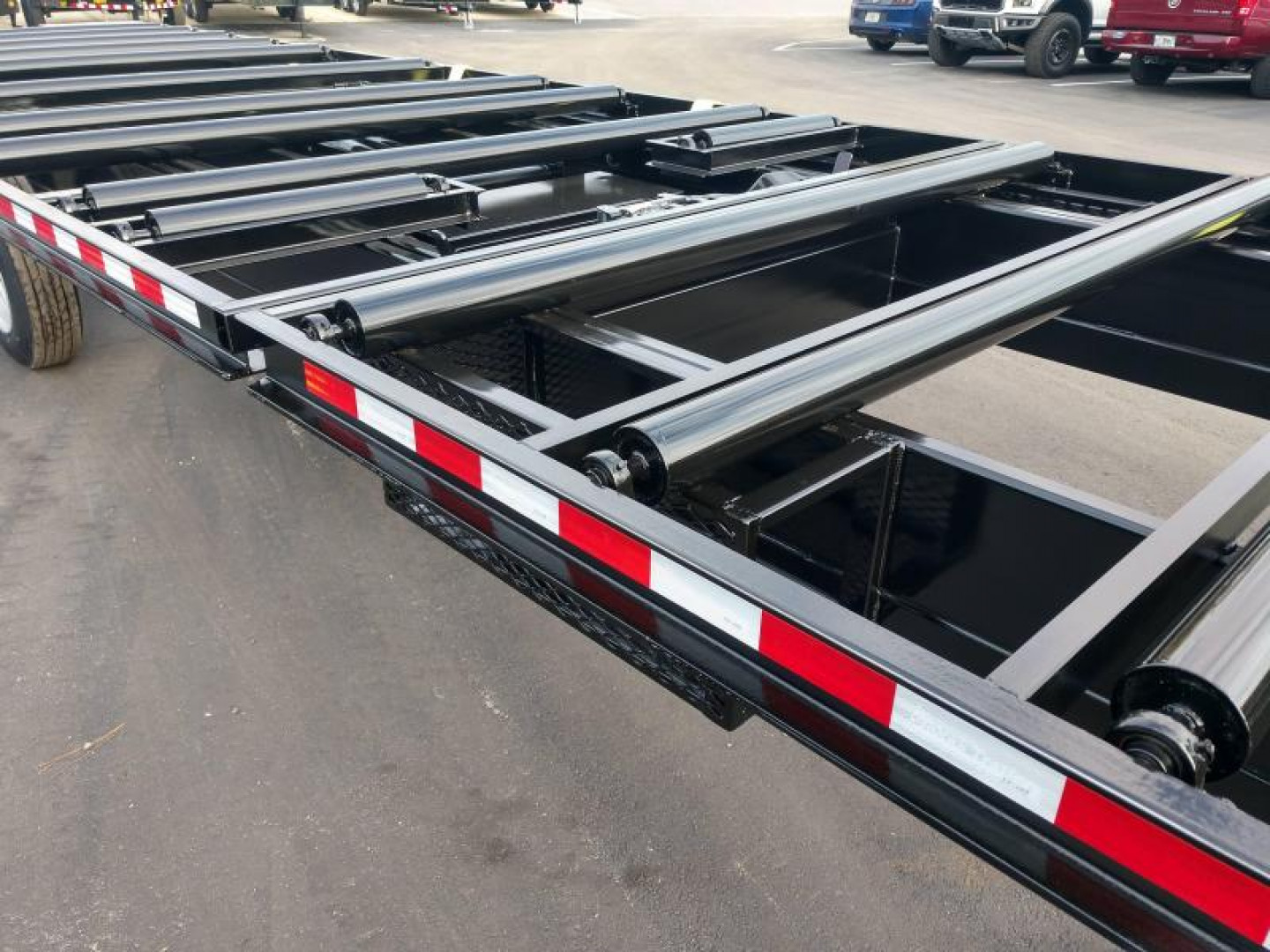 New CT3516G TEXAS TRAILERS 8.5' X 35' GOOSENECK ROLLER TRAILER