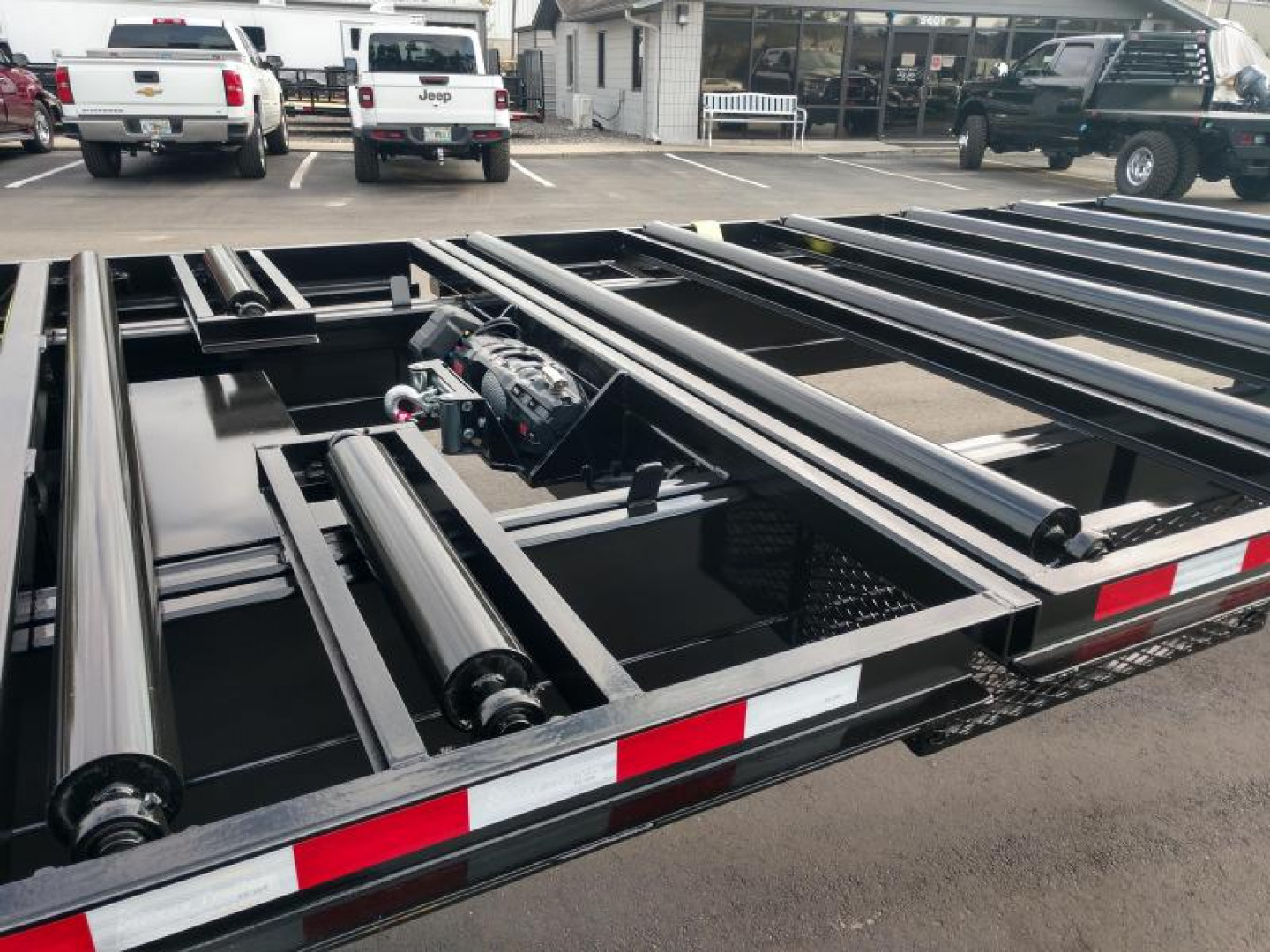 New CT3516G TEXAS TRAILERS 8.5' X 35' GOOSENECK ROLLER TRAILER