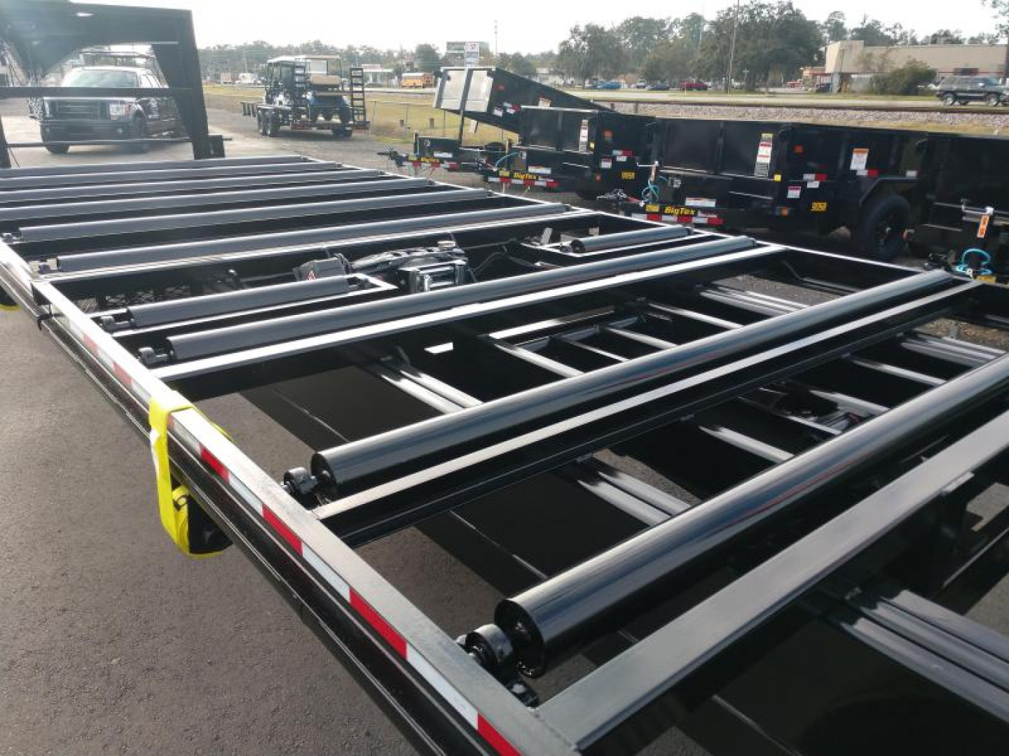 New CT3516G TEXAS TRAILERS 8.5' X 35' GOOSENECK ROLLER TRAILER