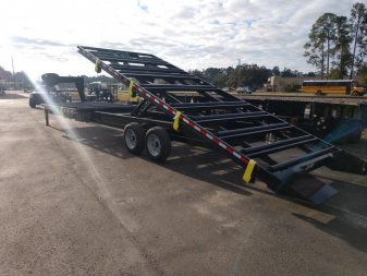 New CT3516G TEXAS TRAILERS 8.5' X 35' GOOSENECK ROLLER TRAILER