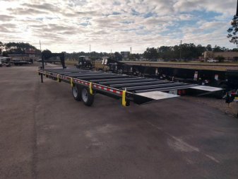 New CT3516G TEXAS TRAILERS 8.5' X 35' GOOSENECK ROLLER TRAILER