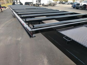 New CT3516G TEXAS TRAILERS 8.5' X 35' GOOSENECK ROLLER TRAILER