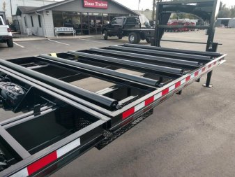 New CT3516G TEXAS TRAILERS 8.5' X 35' GOOSENECK ROLLER TRAILER