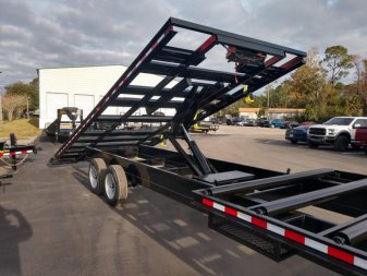 New CT3516G TEXAS TRAILERS 8.5' X 35' GOOSENECK ROLLER TRAILER
