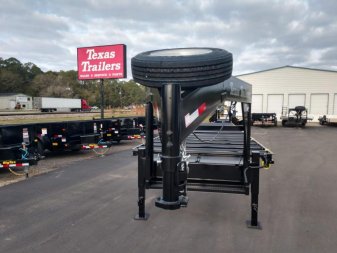 New CT3516G TEXAS TRAILERS 8.5' X 35' GOOSENECK ROLLER TRAILER