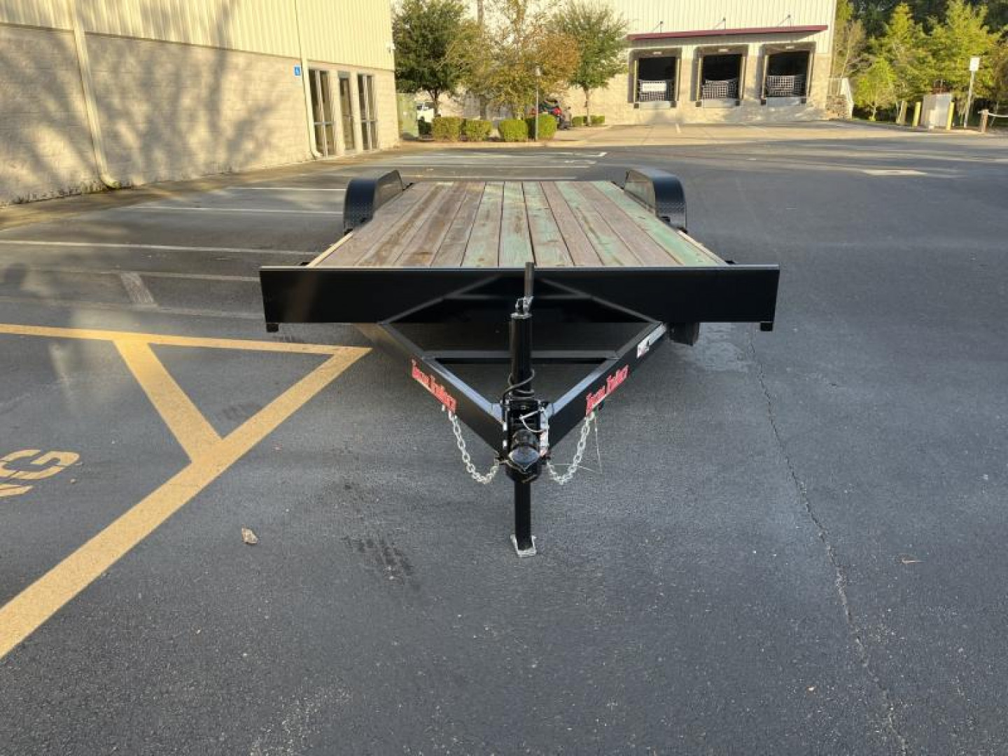 New CH2070 TEXAS TRAILERS 6'10" X 20' CAR HAULER W/ SLIDE OUT RAMPS