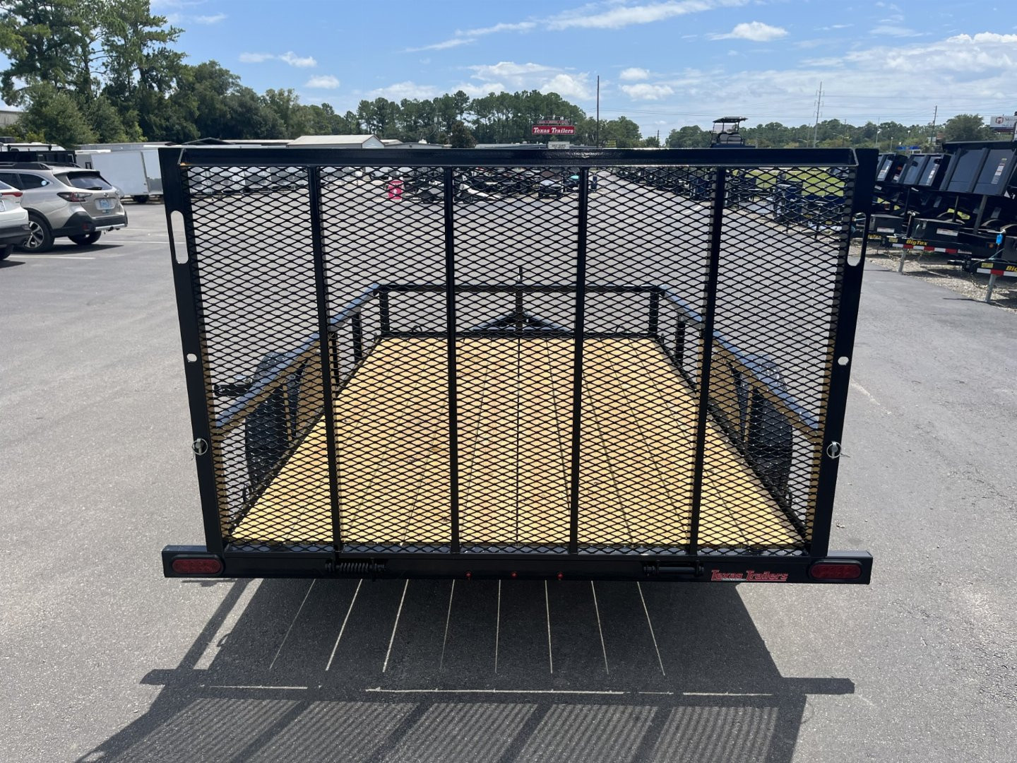 New UT61035 TEXAS TRAILERS 6'4" X 10' UTILITY TRAILER