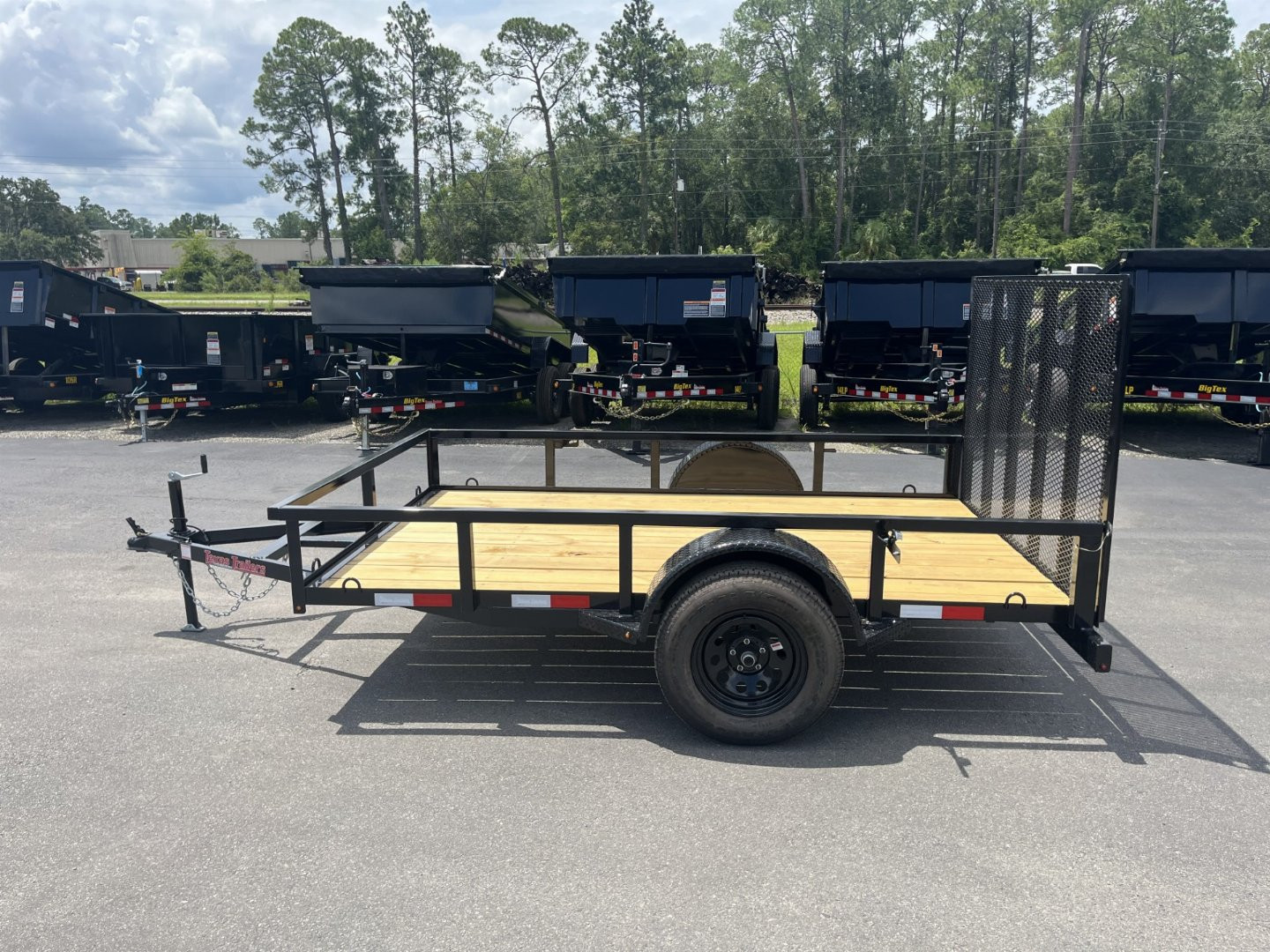 New UT61035 TEXAS TRAILERS 6'4" X 10' UTILITY TRAILER