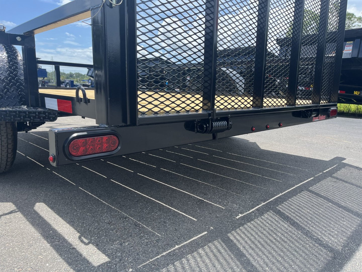 New UT61035 TEXAS TRAILERS 6'4" X 10' UTILITY TRAILER