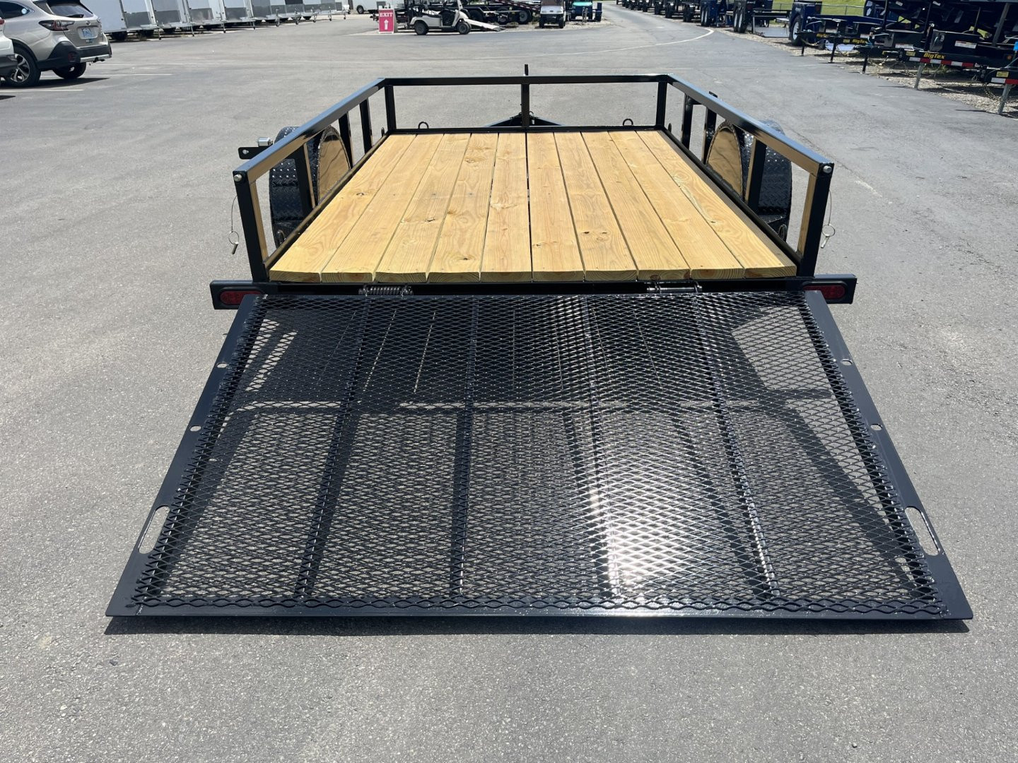 New UT61035 TEXAS TRAILERS 6'4" X 10' UTILITY TRAILER