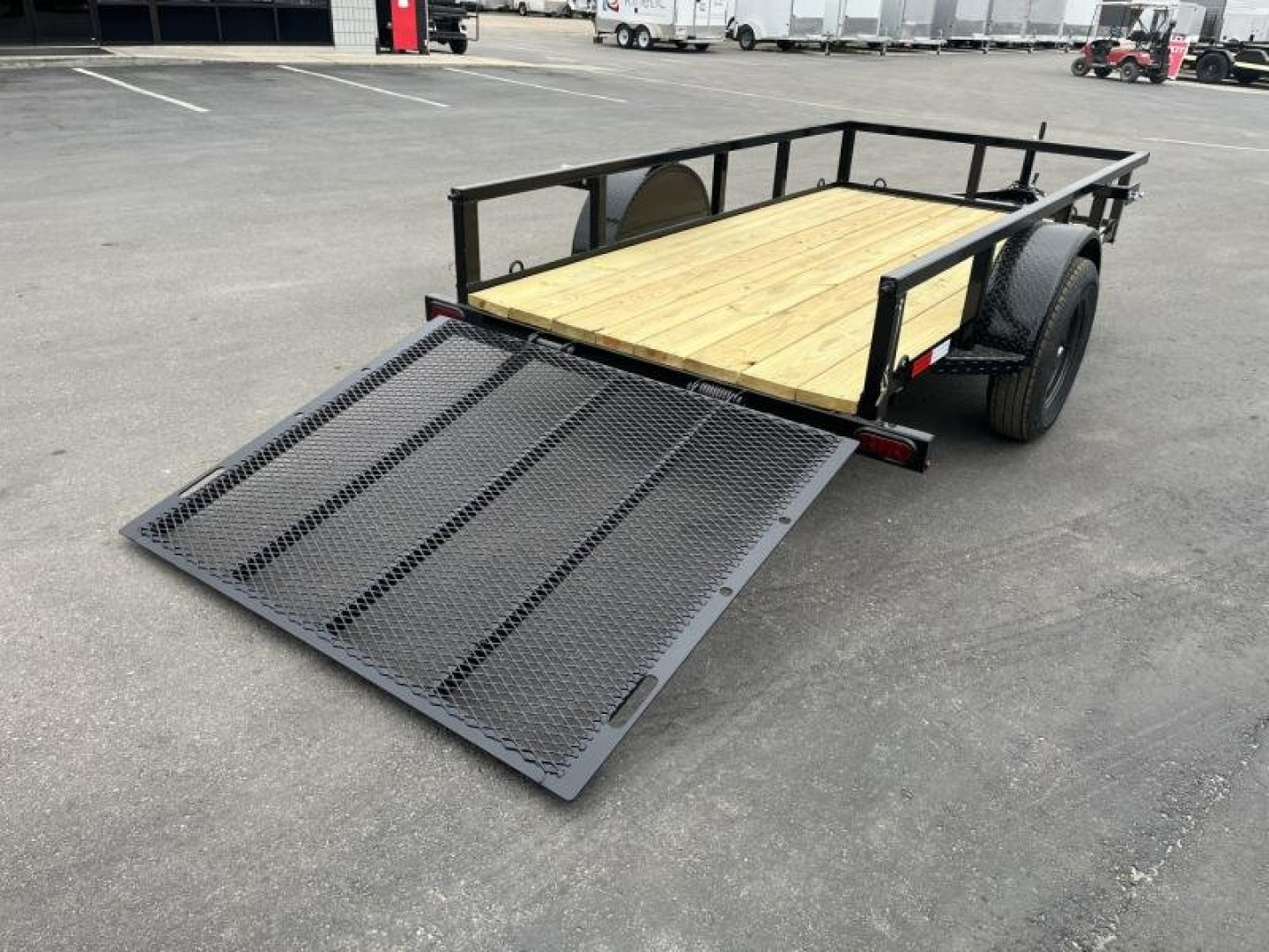 New UT51035 TEXAS TRAILERS 5' X 10' UTILITY TRAILER