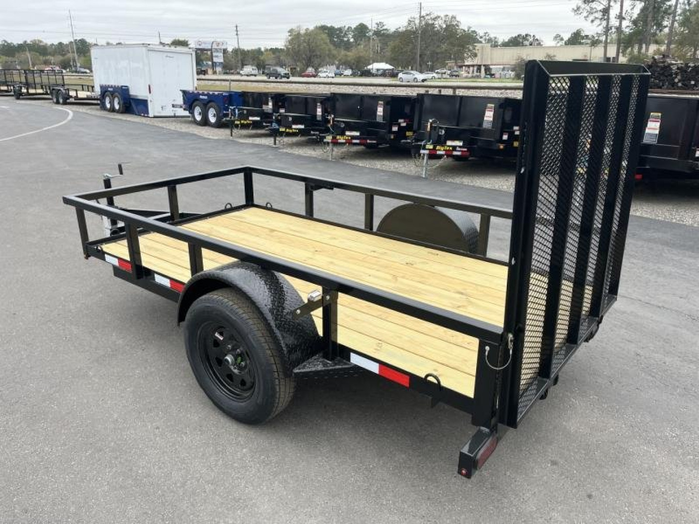 New UT51035 TEXAS TRAILERS 5' X 10' UTILITY TRAILER