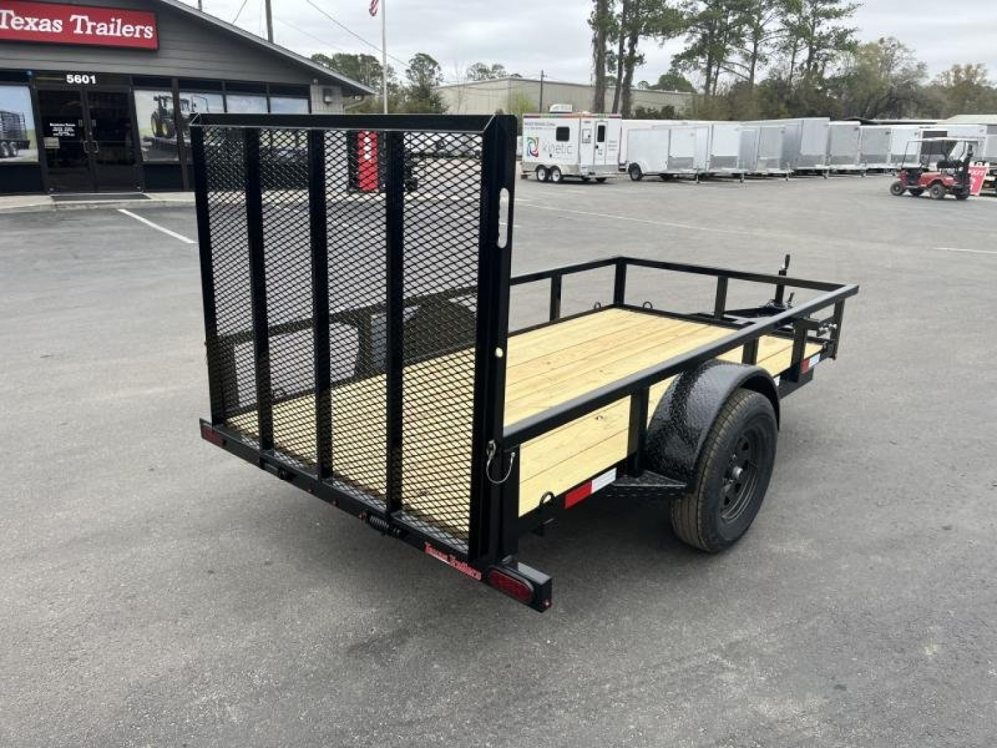 New UT51035 TEXAS TRAILERS 5' X 10' UTILITY TRAILER