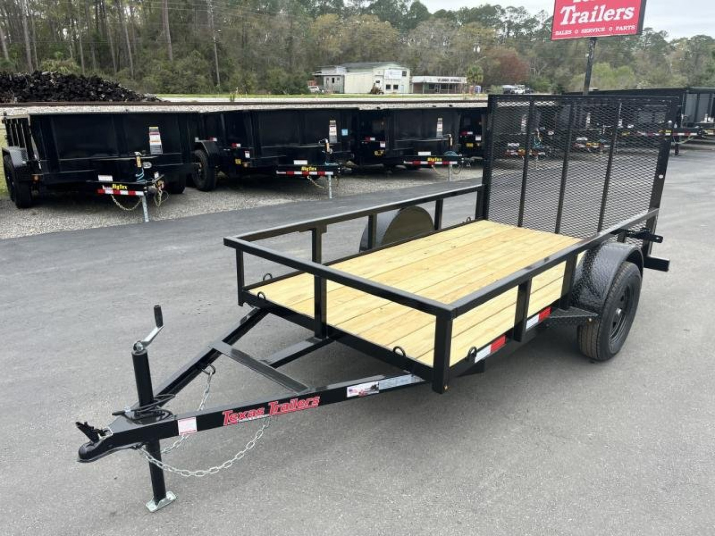 New UT51035 TEXAS TRAILERS 5' X 10' UTILITY TRAILER