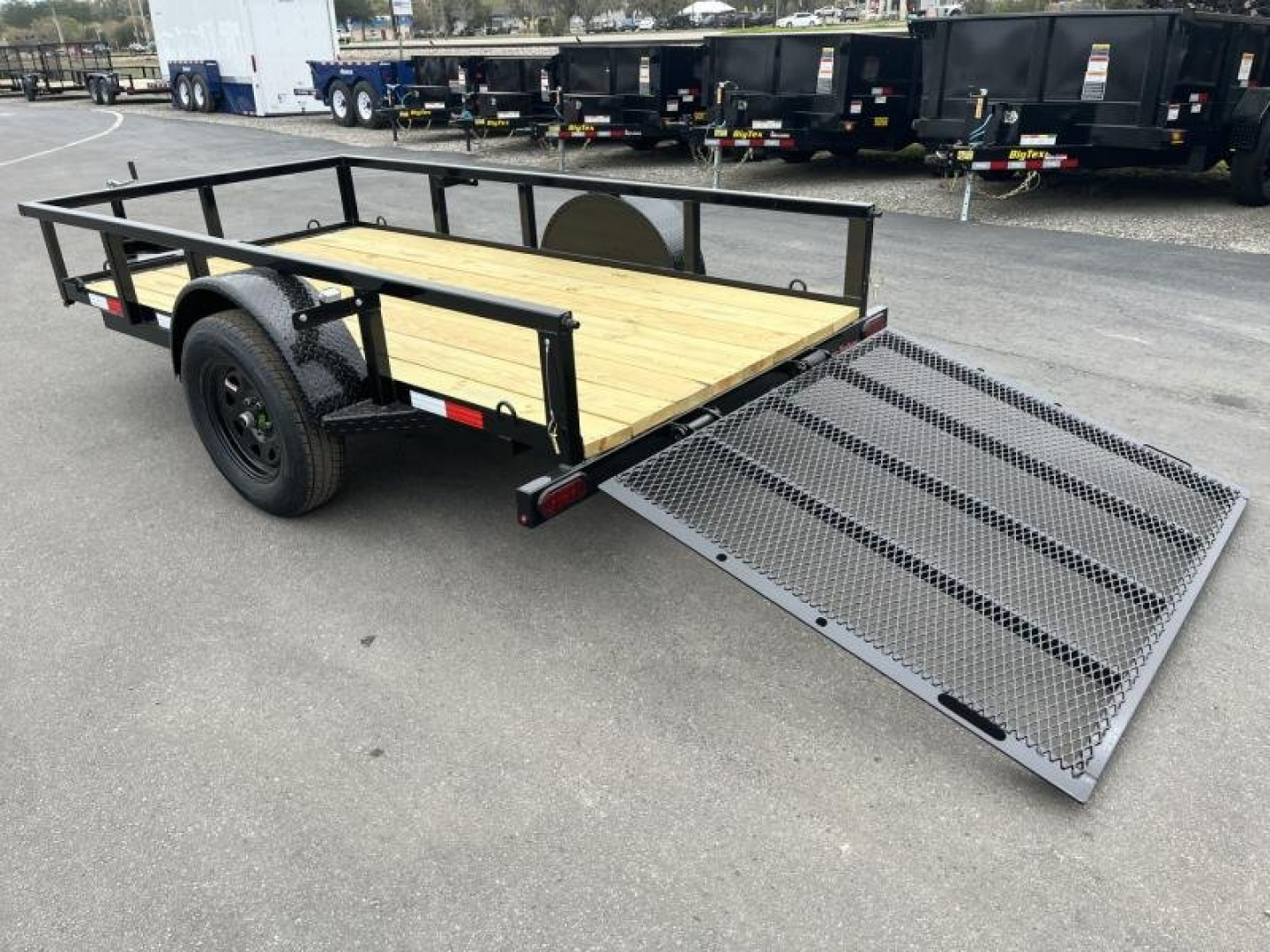 New UT51035 TEXAS TRAILERS 5' X 10' UTILITY TRAILER
