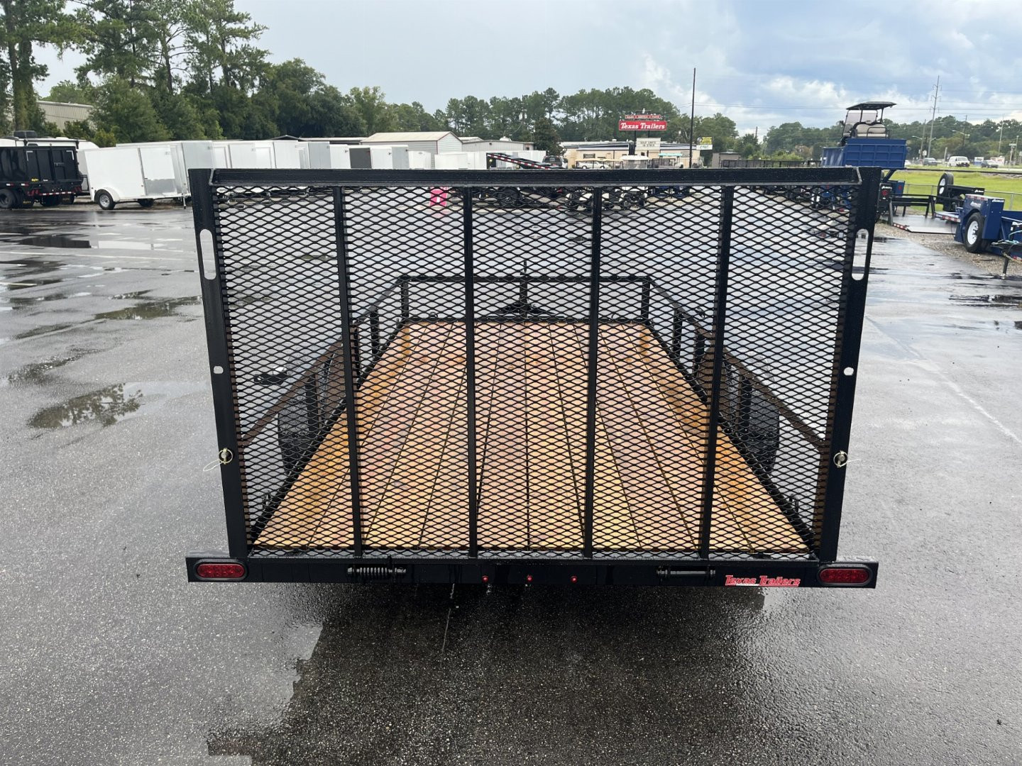 New UT61235 TEXAS TRAILERS 6'4" X 12' UTILITY TRAILER