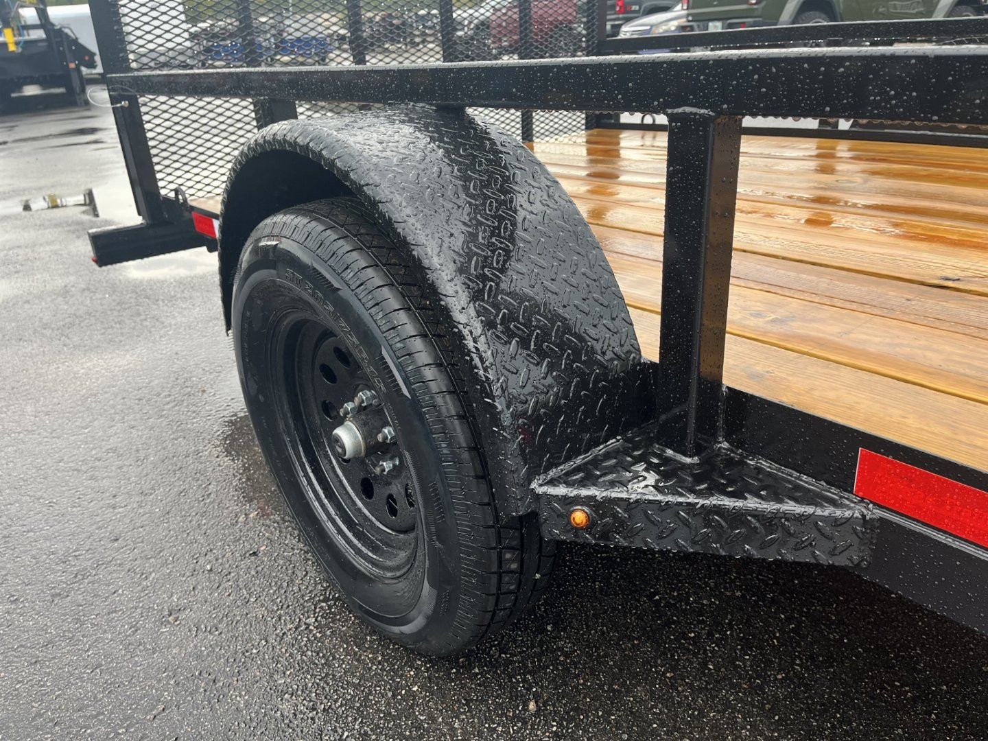 New UT61235 TEXAS TRAILERS 6'4" X 12' UTILITY TRAILER