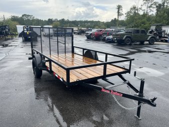 New UT61235 TEXAS TRAILERS 6'4" X 12' UTILITY TRAILER