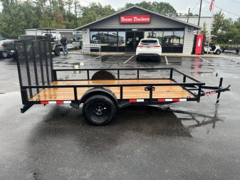 New UT61235 TEXAS TRAILERS 6'4" X 12' UTILITY TRAILER