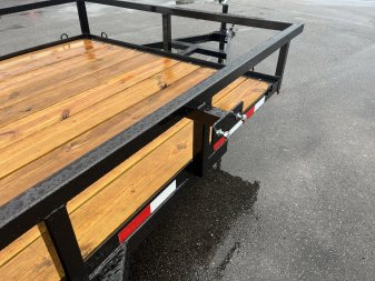 New UT61235 TEXAS TRAILERS 6'4" X 12' UTILITY TRAILER