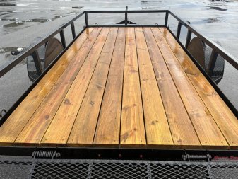 New UT61235 TEXAS TRAILERS 6'4" X 12' UTILITY TRAILER