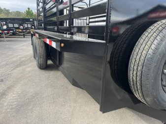 New ST1410B TEXAS TRAILERS 14' BUMPER PULL STOCK TRAILER
