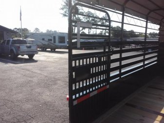 New ST1410B TEXAS TRAILERS 14' BUMPER PULL STOCK TRAILER