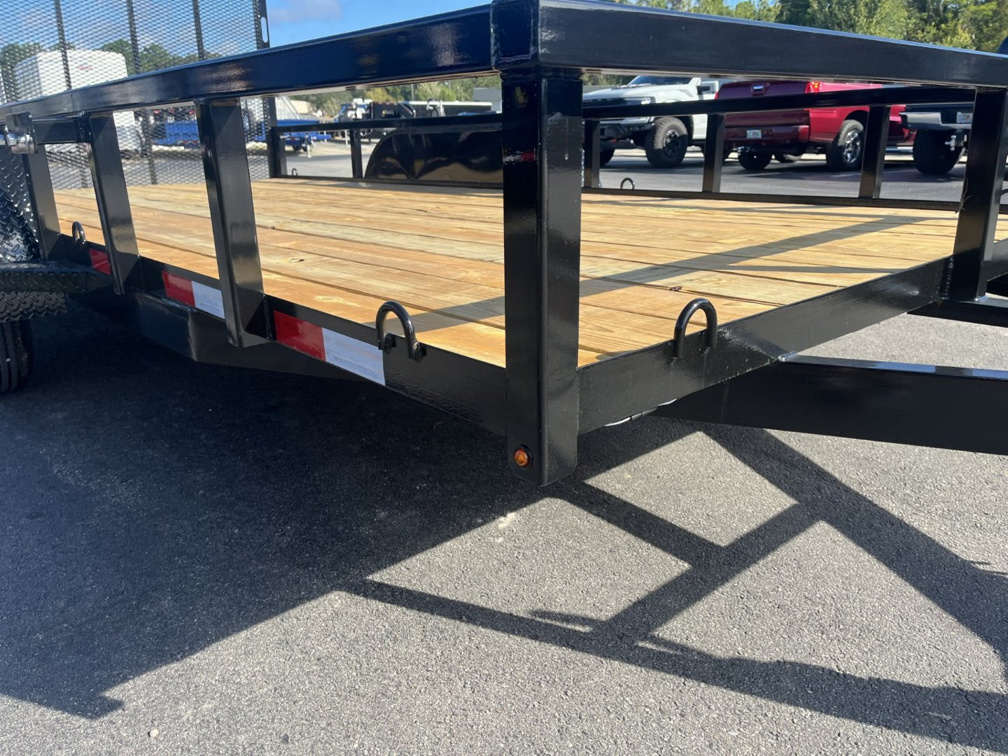 New UT61670 TEXAS TRAILERS 6'10" X 16' Utility Trailer