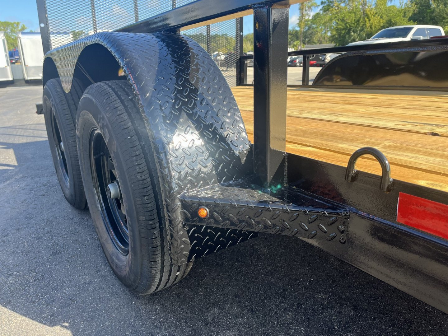 New UT61670 TEXAS TRAILERS 6'10" X 16' Utility Trailer