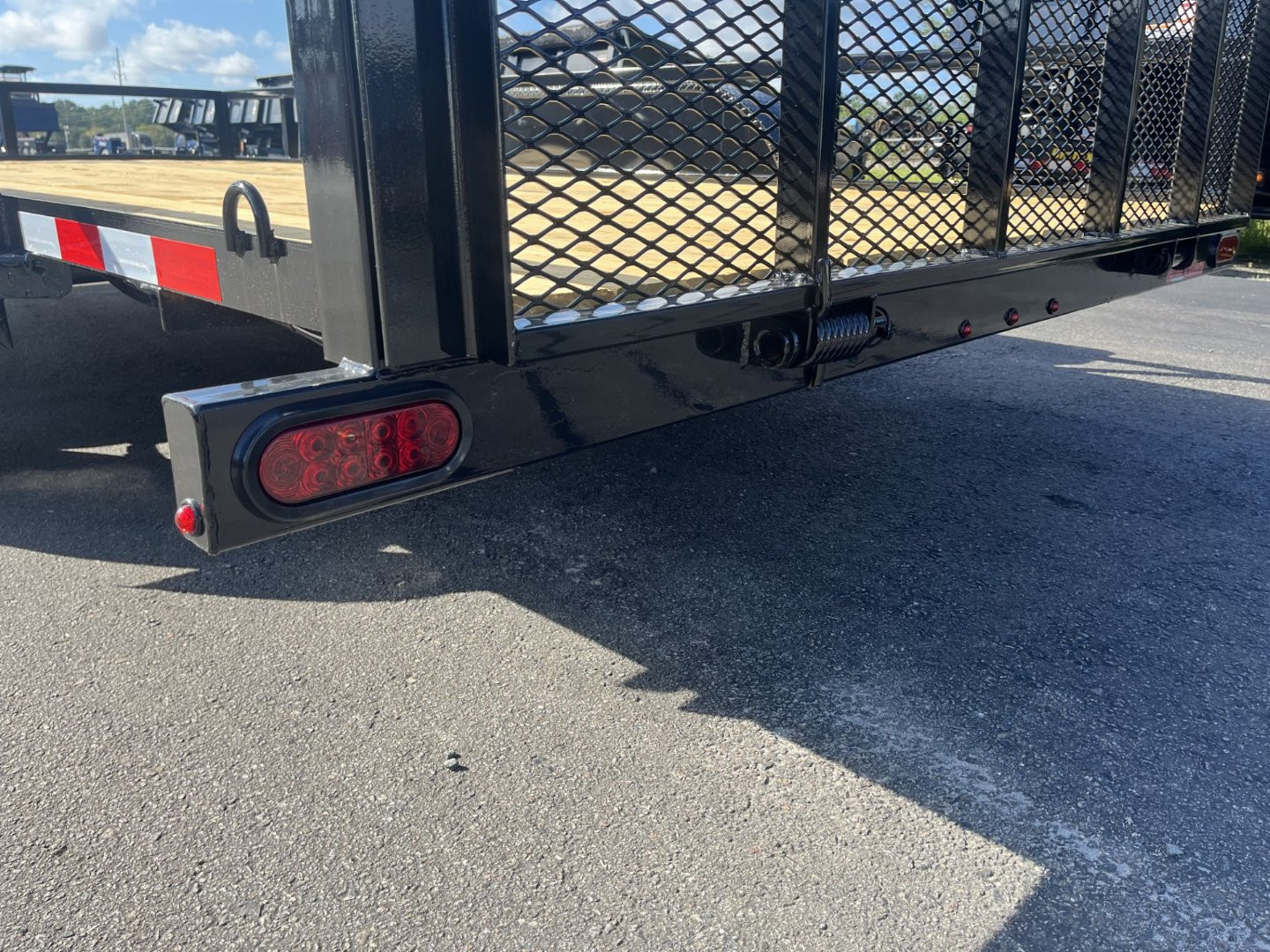 New UT61670 TEXAS TRAILERS 6'10" X 16' Utility Trailer