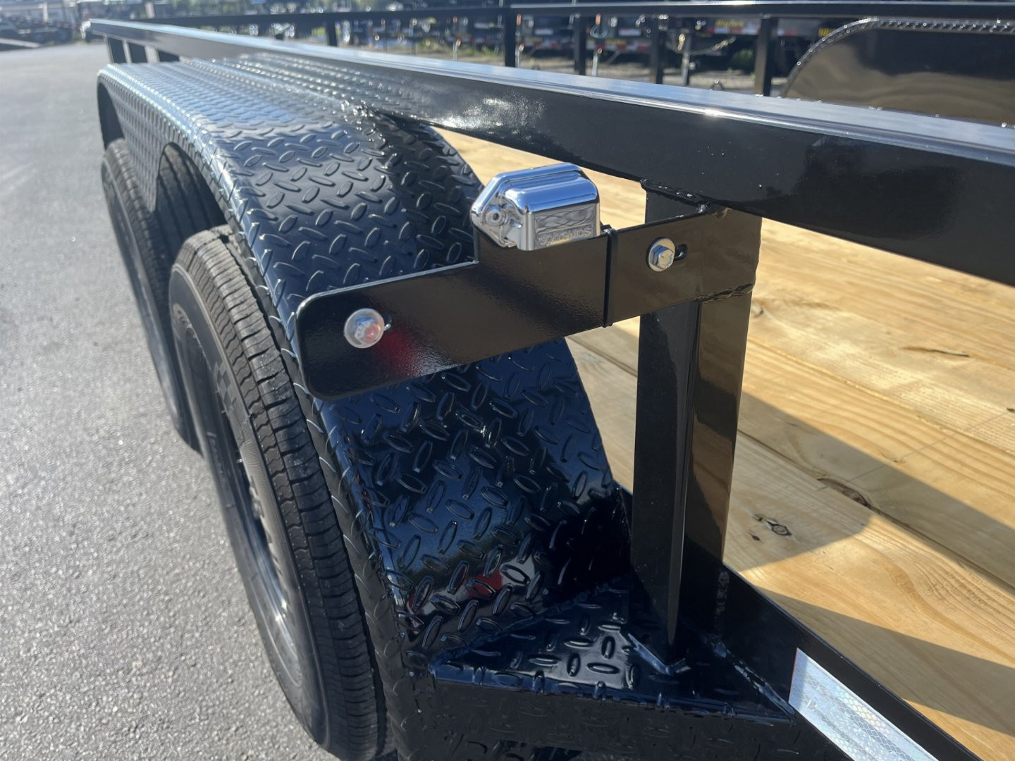 New UT61670 TEXAS TRAILERS 6'10" X 16' Utility Trailer