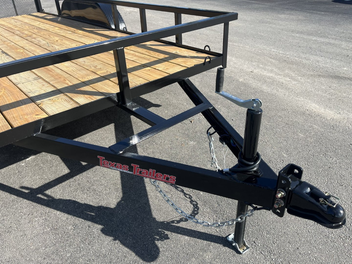 New UT61670 TEXAS TRAILERS 6'10" X 16' Utility Trailer