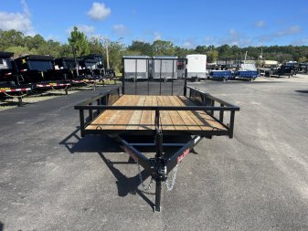 New UT61670 TEXAS TRAILERS 6'10" X 16' Utility Trailer