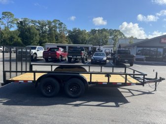 New UT61670 TEXAS TRAILERS 6'10" X 16' Utility Trailer