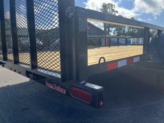 New UT61670 TEXAS TRAILERS 6'10" X 16' Utility Trailer