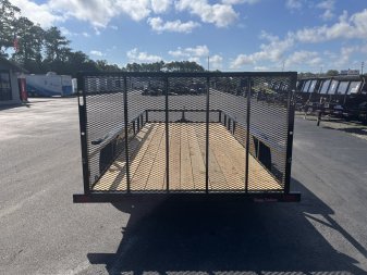 New UT61670 TEXAS TRAILERS 6'10" X 16' Utility Trailer
