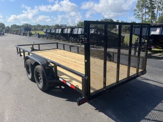 New UT61670 TEXAS TRAILERS 6'10" X 16' Utility Trailer
