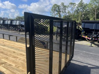 New UT61670 TEXAS TRAILERS 6'10" X 16' Utility Trailer