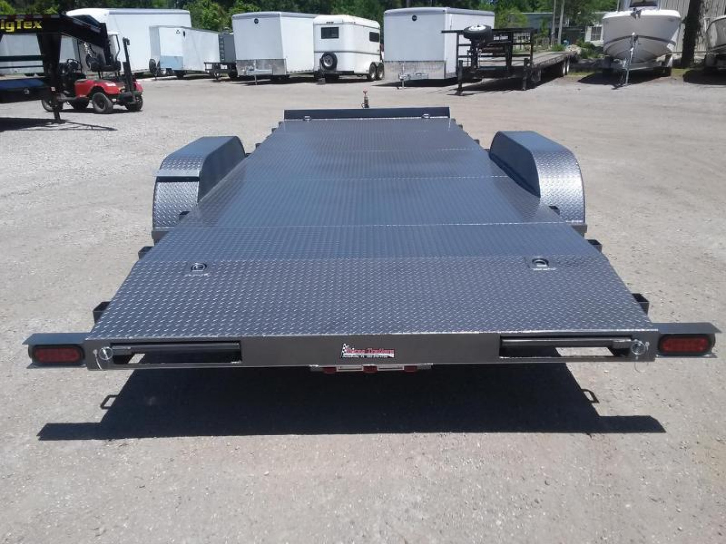 New CH2010 TEXAS TRAILERS 6'10" X 20' CAR HAULER W/ CUSTOM OPTIONS
