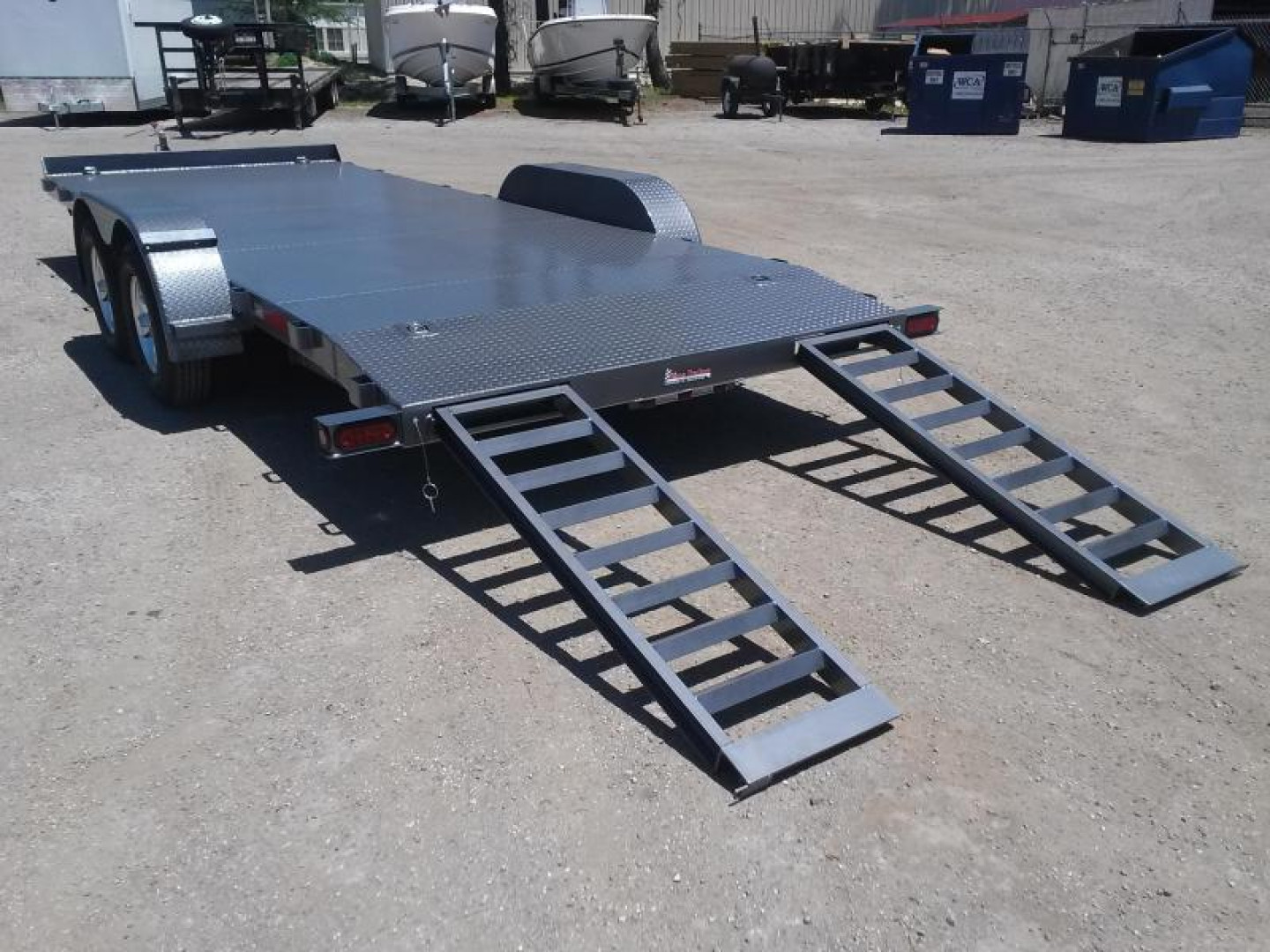 New CH2010 TEXAS TRAILERS 6'10" X 20' CAR HAULER W/ CUSTOM OPTIONS