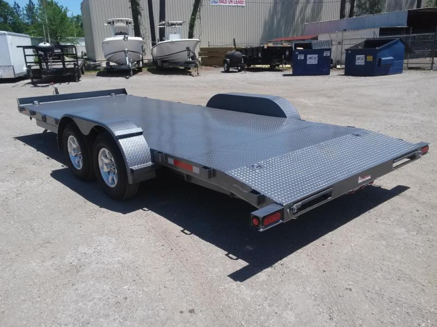 New CH2010 TEXAS TRAILERS 6'10" X 20' CAR HAULER W/ CUSTOM OPTIONS