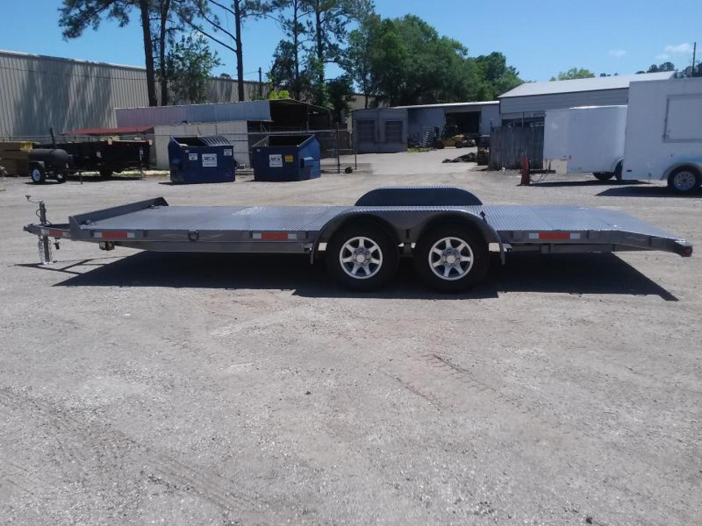 New CH2010 TEXAS TRAILERS 6'10" X 20' CAR HAULER W/ CUSTOM OPTIONS