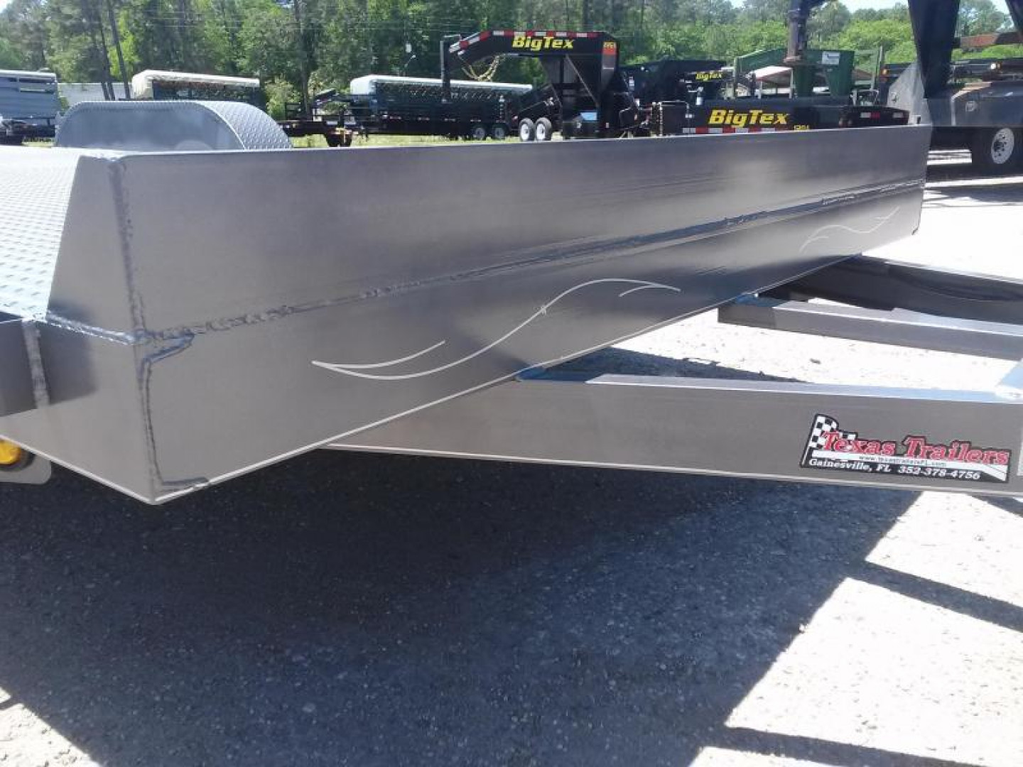New CH2010 TEXAS TRAILERS 6'10" X 20' CAR HAULER W/ CUSTOM OPTIONS