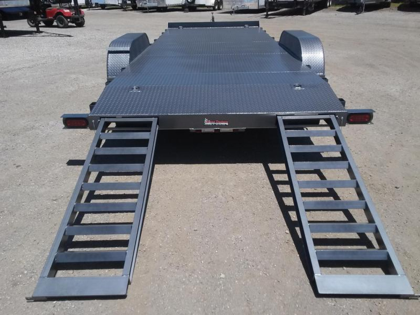 New CH2010 TEXAS TRAILERS 6'10" X 20' CAR HAULER W/ CUSTOM OPTIONS