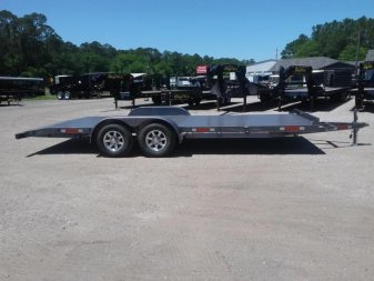 New CH2010 TEXAS TRAILERS 6'10" X 20' CAR HAULER W/ CUSTOM OPTIONS