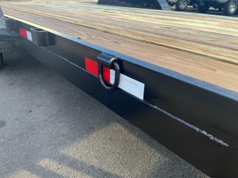 New CH1870 TEXAS TRAILERS 6'10" X 18' CAR HAULER W/ SLIDE OUT RAMPS